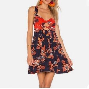 Free People Baby It’s You Floral Dress Size Small
